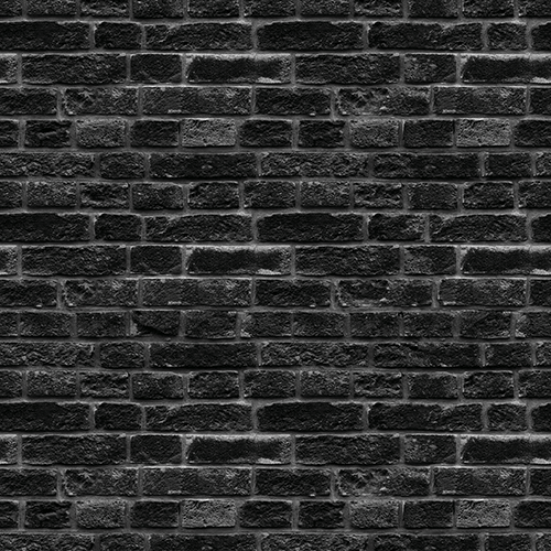 Adesivo Papel de Parede - Tijolo Preto